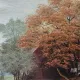 Vintage Autumn Landscape Oil Painting