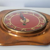 Copper wall clock 1960