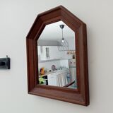 Vintage wooden mirror 35x29,5cm
