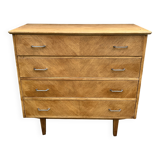 Wooden chest of drawers