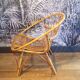 Rattan basket chair