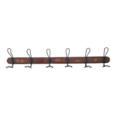 Wall coat rack