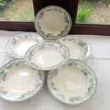 6 soup plates Terre de fer Guadeloupe