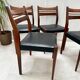 4 chaises scandinaves