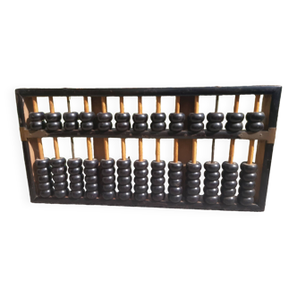 Chinese wooden abacus