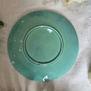 Rare assiette hirondelle barbotine