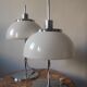 Paire de lampes de table champignon par Harvey Guzzini, 1970