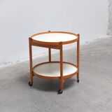 Serving trolley with reversible trays by Hans Bølling for Torben Ørskov, 1960s
