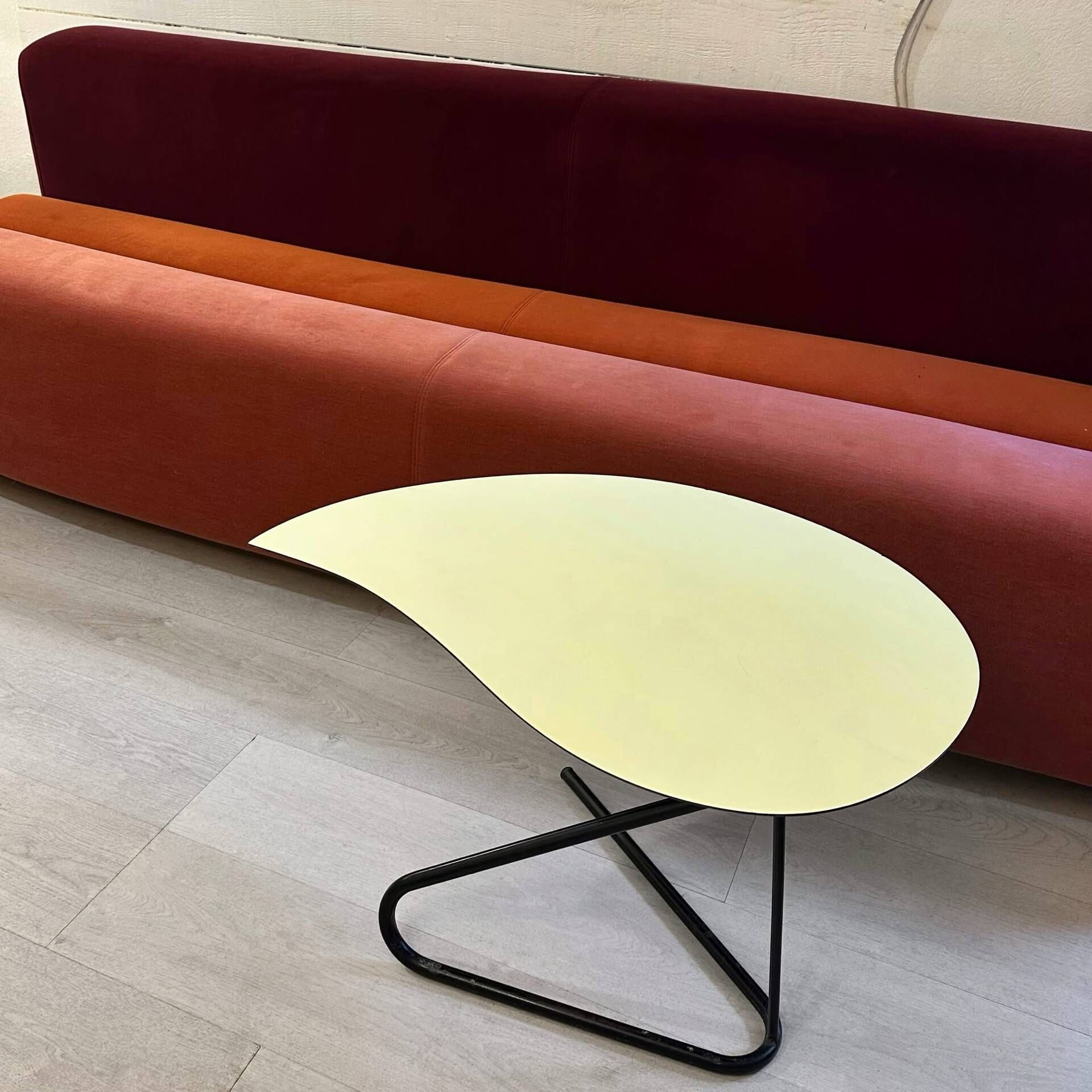 Modernist free-form coffee table, 1950