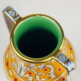 Antique ceramic vase by Serafino Volpi for Deruta, Italy, 1950s.