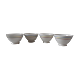 Set of 4 bowls old 40s