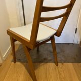 A set of 4 compass chairs from the 50s/60s