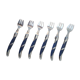 Set of 6 cake forks Laguiole – Pradel France – Collection F