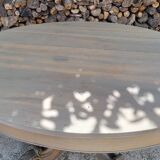 Oval dining table in the Napoleon III style