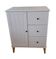 White Lemvig chest of drawers