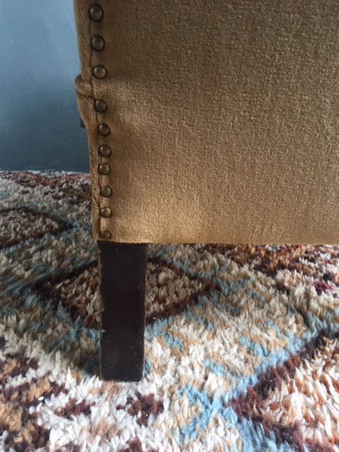 Spirit art deco armchair