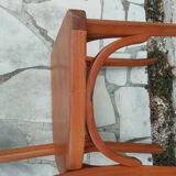 Bistro table and 3 Baumann chairs