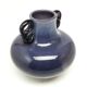 Modernist vase, purple glass, designed by J. Słuczan-Orkusz, Poland, 1970s