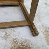 Wooden workshop stool from the 1950s