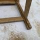 Wooden workshop stool from the 1950s