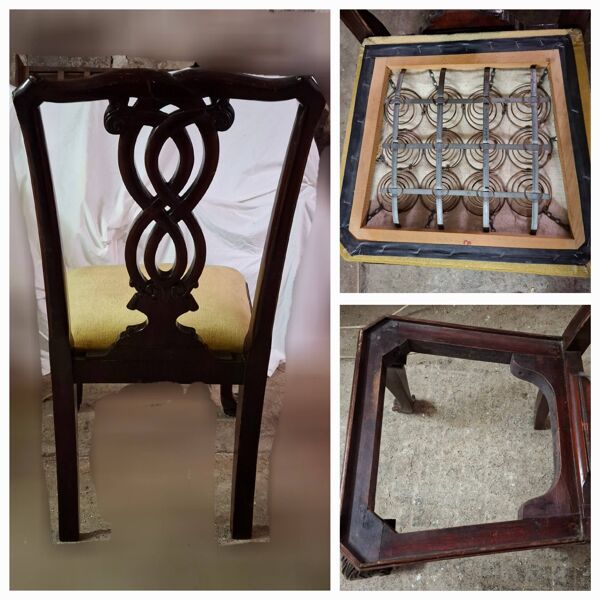 Lots de chaises de style Chippendale