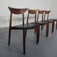 Rosewood Dining Chairs by Harry Østergaard for Randers Møbelfabrik, Denmark, 1960s, Set of 4