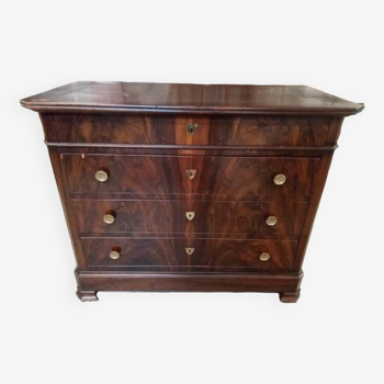 Louis Philippe style chest of drawers