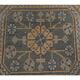 Vintage Turkish Oushak Handmade Wool Runner 78x350