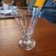 19th/20th century cut crystal glass – red wine format