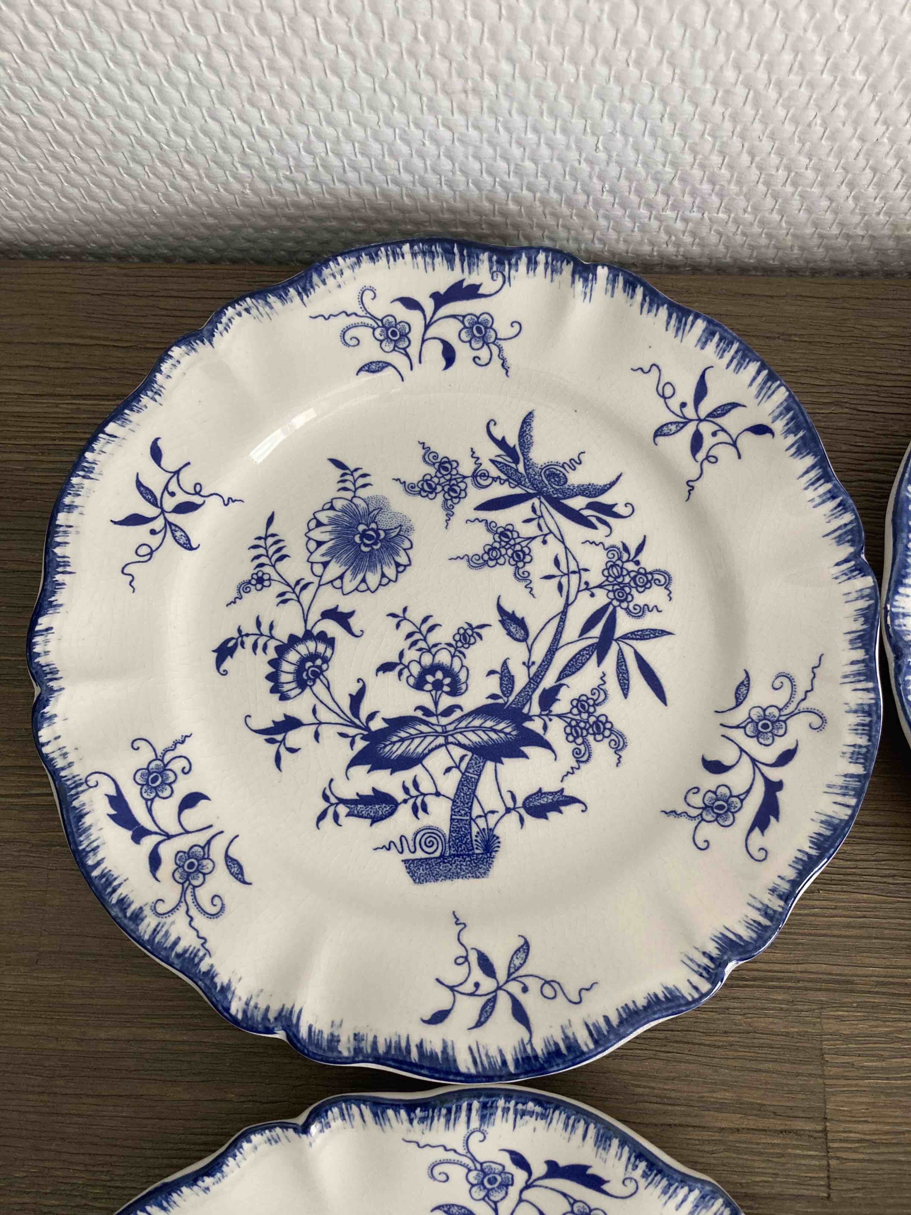 Dessert plates Sarreguemines "Lancaster"