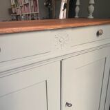 Parisian buffet with shelves