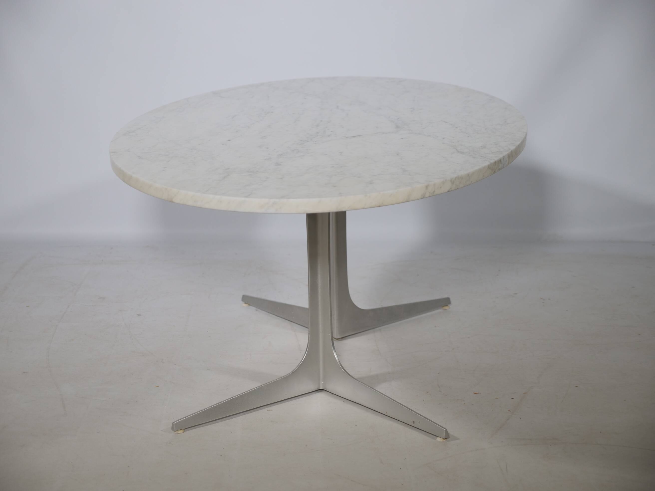Marble coffee table by Herbert Hirche for Christian Holzäpfel, 1960s
