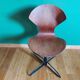 Chaise en bois courbé