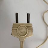 Vintage 1967 terrestrial globe Taride tripod gold glass world map - 22 cm