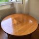 Large round Scandinavian coffee table by Ilse Möbel, vintage 1960s