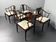 Set of 6 armchairs, “Chinese Chair” model FH 4283, designed by Hans J. Wegner for Fritz Hansen, Denmark, 1979