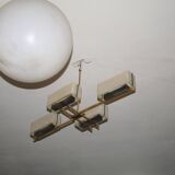 Arlus Paquebot chandelier / ceiling light 1950 "Maison Arlus".