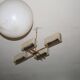Arlus Paquebot chandelier / ceiling light 1950 "Maison Arlus".