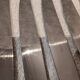 12 silver-plated table knives, Ercuis silversmith, Louis XV style, 29