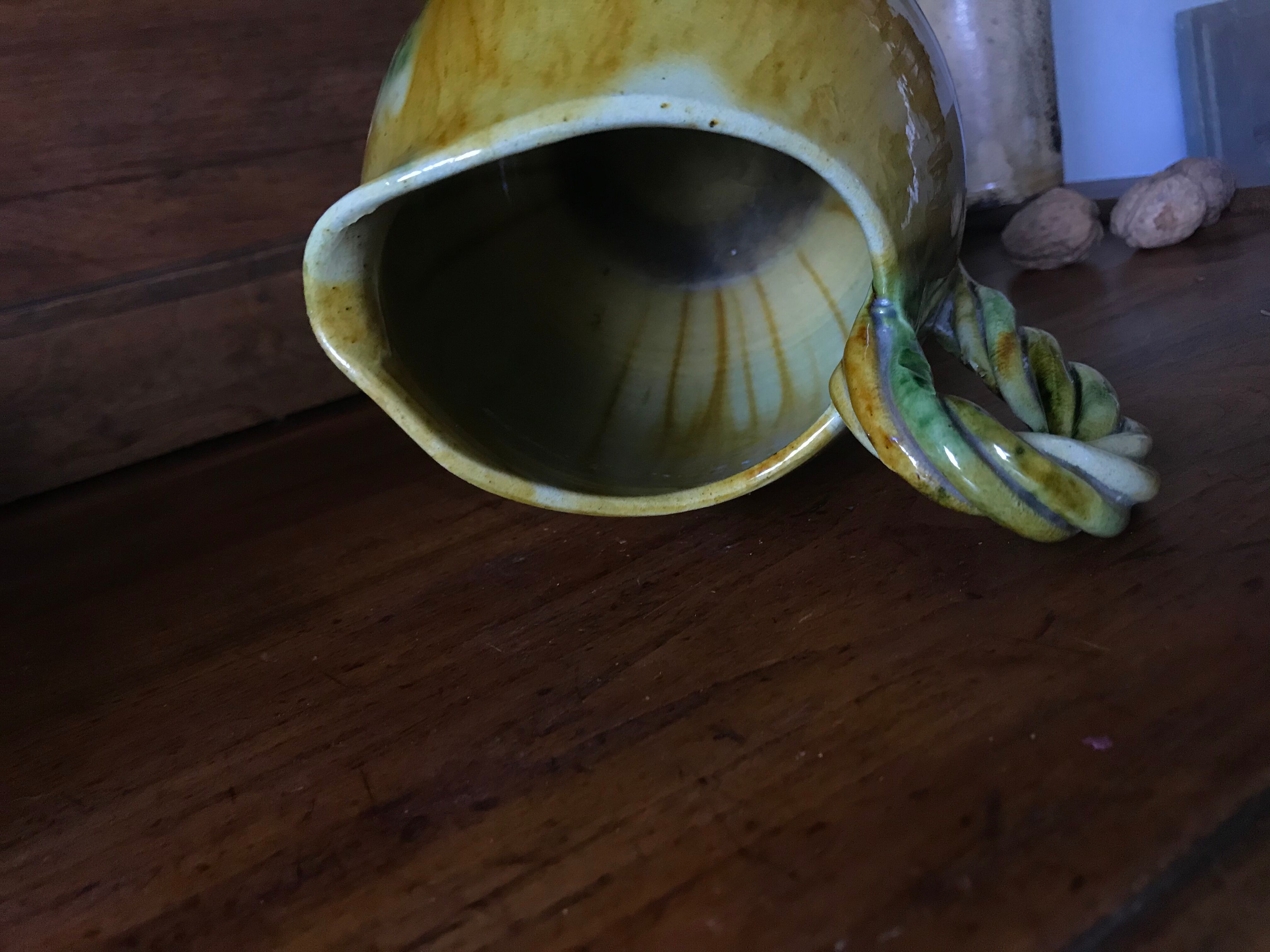 Vallauris sandstone pitcher