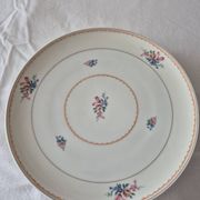 Dish on pedestal, Limoges porcelain, Albert Vignaud manufacture A565