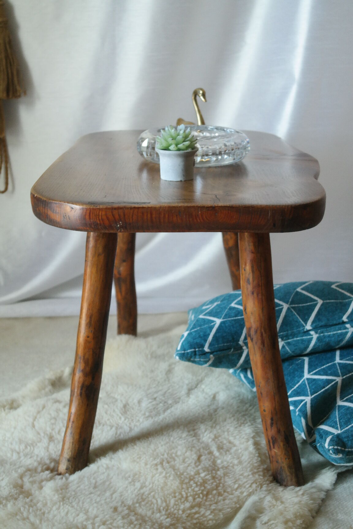 Vintage brutalist coffee table
