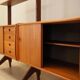 Teak system bookcase, Norwegian design, 1960s, production: Blindheim Mobelf