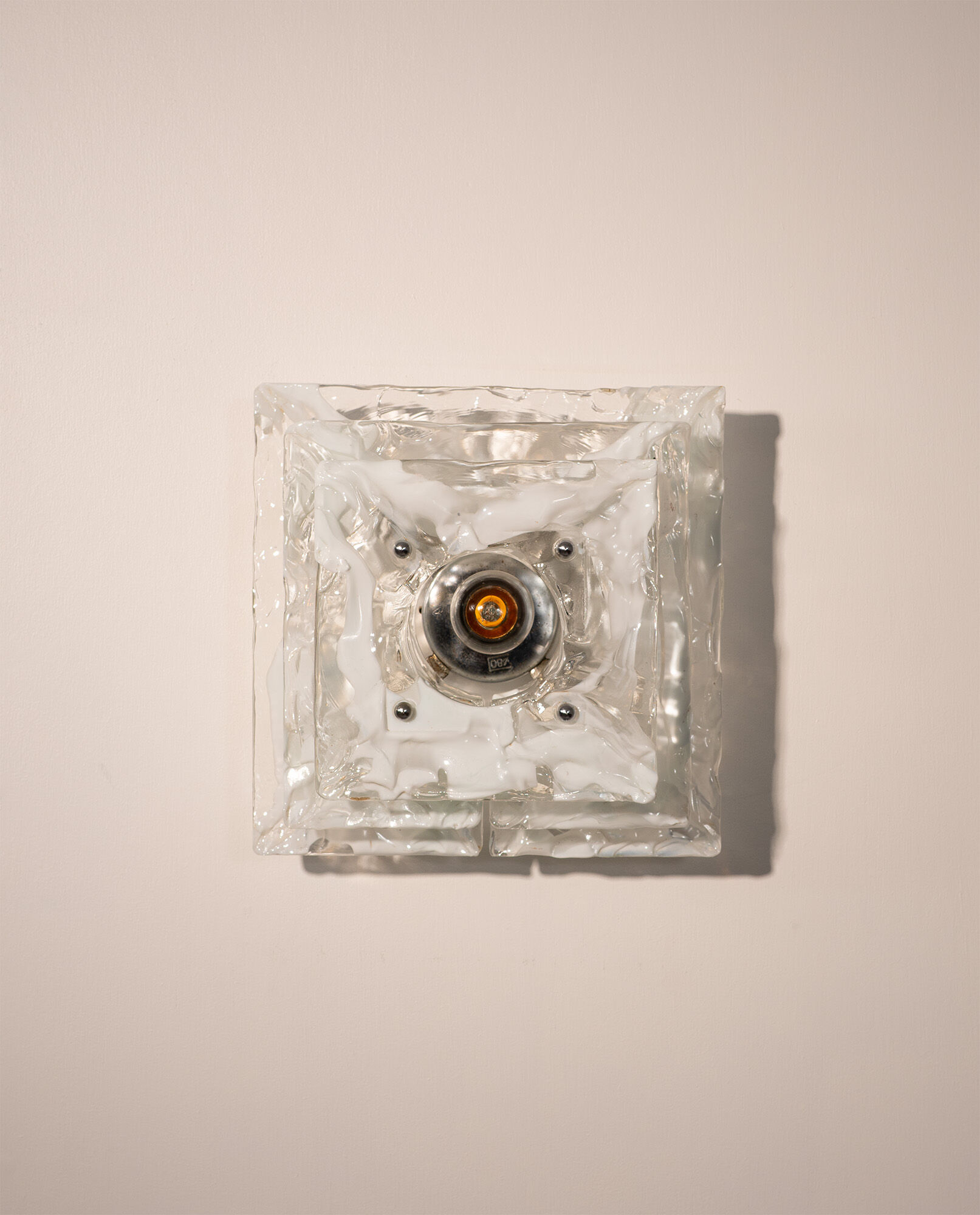 Applique en verre de Murano Carlo Nason, années 1970