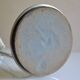 Brushed aluminium and chrome metal desk lamp 70's 1970