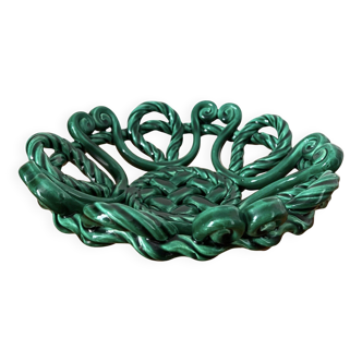 Braided ceramic fruit bowl (27 cm)