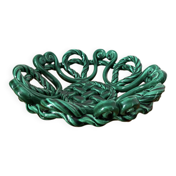 Braided ceramic fruit bowl (27 cm)