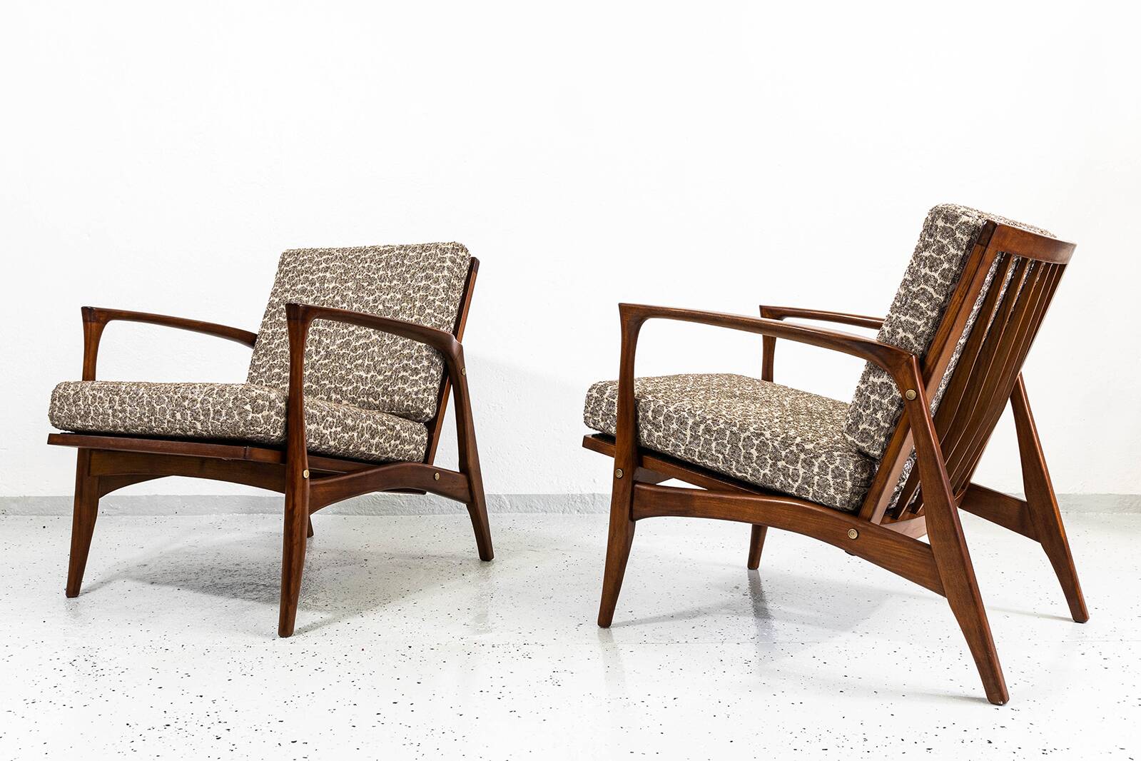 Mid Century Armchairs, Denmark, 60s, Set Of 2