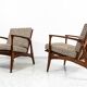 Mid Century Armchairs, Denmark, 60s, Set Of 2