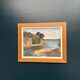 Original Swedish Oil on Panel – “River” by Ragner Nyberg – Dated 1969